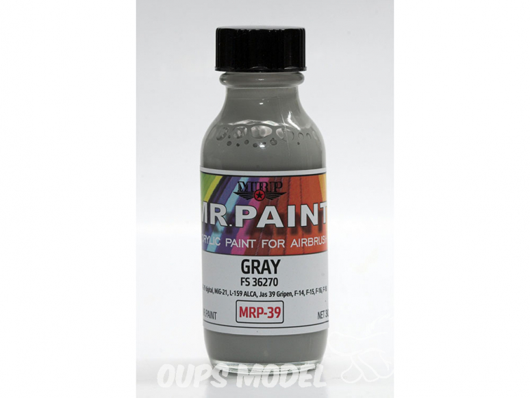 MRP peintures 039 Gris FS36270 30ml