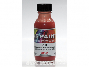 MRP peintures 042 Couvercles de châssis rouges SU-27, SU-35, SU-37s 30ml