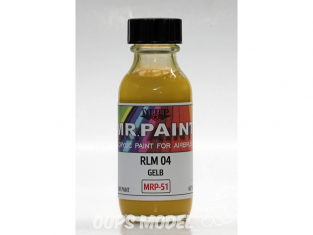 MRP peintures 051 RLM 04 jaune 30ml