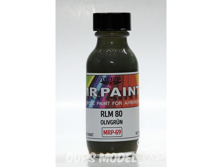 MRP peintures 069 RLM 80 vert olive 30ml