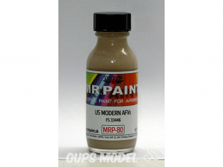 MRP peintures 080 Vehicules U.S. moderne Desert Tan 30ml