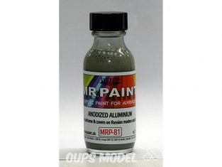 MRP peintures 081 ALUMINIUM ANODISÉ 30ml