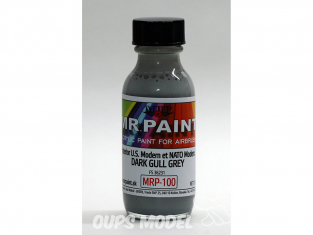 MRP peintures 100 Intérieur gris mouette américain moderne FS36231 30ml