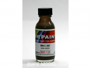 MRP peintures 110 VERT FONCÉ 30ml