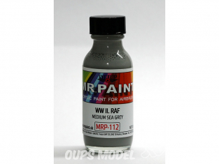 MRP peintures 112 GRIS DE MER MOYEN R.A.F 30ml