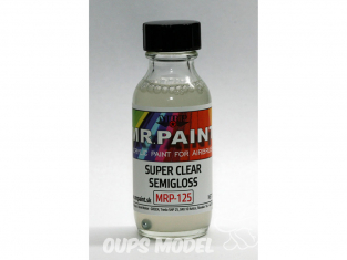 MRP peintures 125 Semi-brillant super clair 30ml