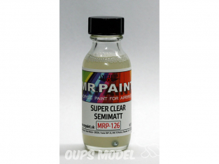 MRP peintures 126 Verni Semi mat super clair 30ml