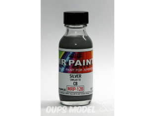 MRP peintures 128 Argent métallisé 30ml