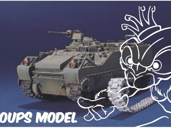 AFV maquette militaire 35S10 CHENILLES ARTICULEES 1/35