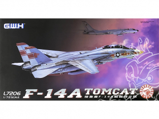 Great Wall Hobby maquette avion L7206 F-14A Tomcat 1/72