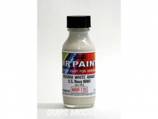 MRP peintures 135 GRIS Insigne Blanc ANA 601 avions U.S. WWII 30ml