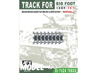 AFV maquette militaire 35133 CHENILLES pour BIG FOOT 1/35