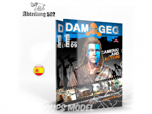 ABTEILUNG502 magazine 735 Damaged Numéro 9 Camera and Action en Espagnol