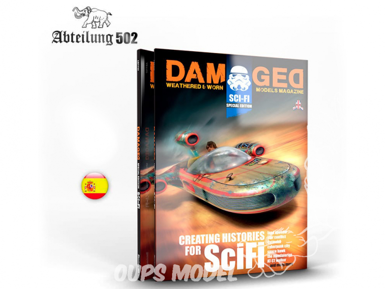 ABTEILUNG502 magazine 733 Damaged Special Edition Sci-Fi en Espagnol