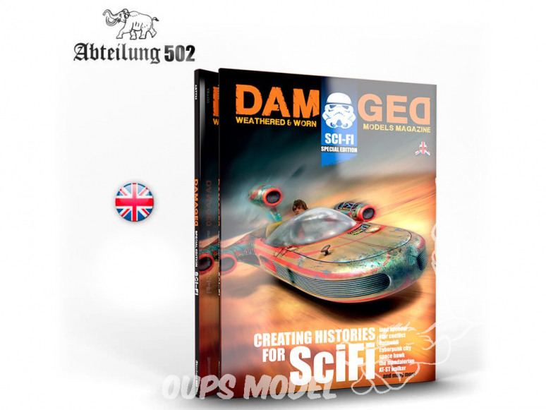 ABTEILUNG502 magazine 732 Damaged Special Edition Sci-Fi en Anglais