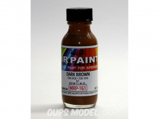 MRP peintures 161 BRUN FONCÉ ČSN 24301 / ČSN 1010 30ml