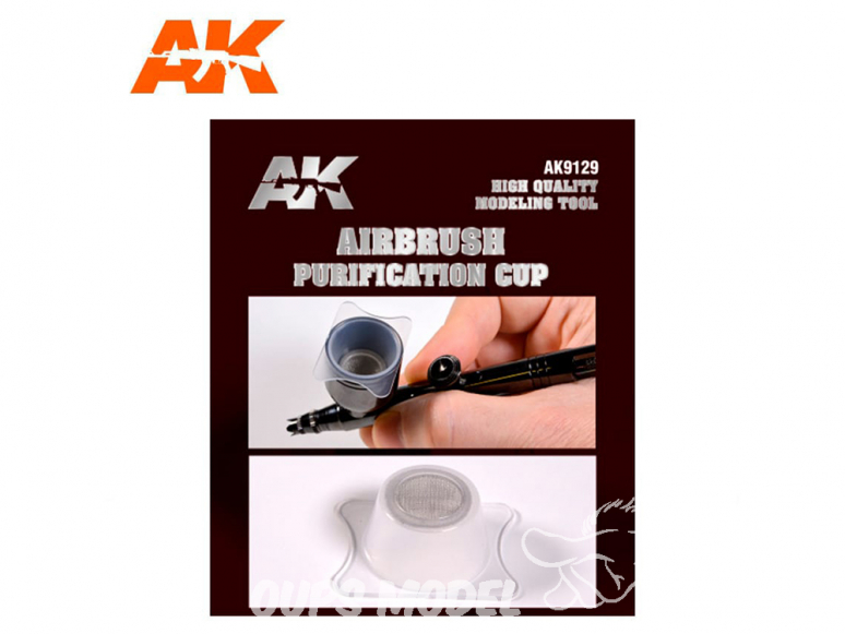 AK interactive aérographe ak9129 Filtre pour godet aérographe