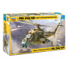 Zvezda maquettes helicoptére 4823 Hélicoptère d'attaque soviétique Mi-24V / VP 1/48