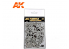 AK interactive aérographe ak9080 Pochoir flexible pour aérographe 1/48 1/72