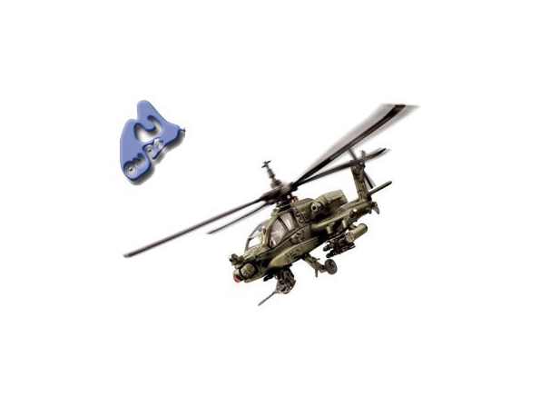 Force of Valor miniature helico 80008 UH-64A Apache 1/48