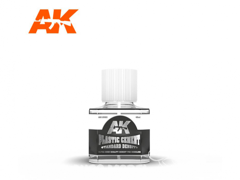 AK interactive ak12003 Colle plastique densité standard 40ml