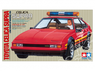 TAMIYA maquette voiture 24033 TOYOTA CELICA SUPRA LONG BEACH GP MARSHAL CAR 1/24