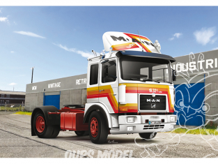 Italeri maquette camion 3946 MAN F8 19.321 4x2 1/24