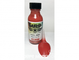 MRP peintures 311 Colore 8 ROUGE Italien AF 1916-1943 30ml