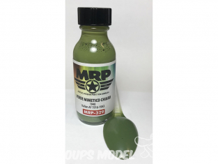 MRP peintures 329 CAMOUFLAGE VERT CLAIR Italien AF 1916-1943 30ml