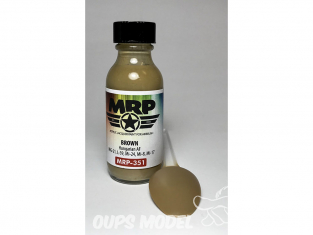 MRP peintures 351 MARRON AF hongroise 30ml