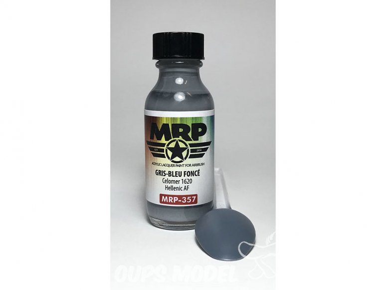 MRP peintures 357 Gris bleu foncé Celomer 1620 AF Grec 30ml