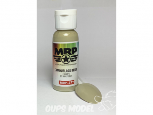 MRP peintures 377 CAMOUFLAGE BEIGE BS389 30ml