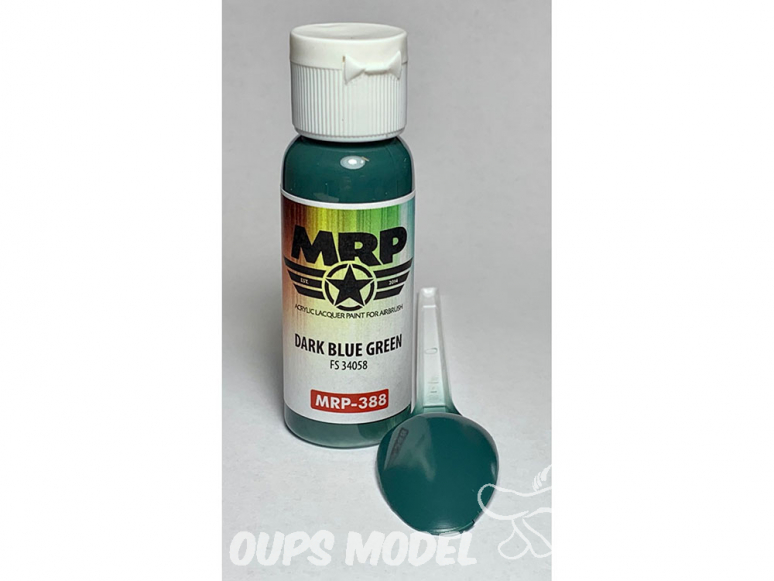 MRP peintures 388 BLEU FONCÉ VERT FS34058 30ml