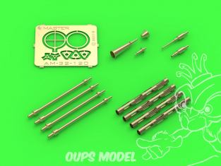 Master Model AM-32-120 PZL P.11C detail set pour kit IBG Model 1/32