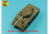 Aber 48L15 Canon de char pour British Sherma VC kit tamiya 1/48