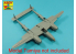 Aber A48118 Armement du chasseur américain Lockheed P-38 F kit Tamiya 1/48