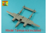 Aber A48118 Armement du chasseur américain Lockheed P-38 F kit Tamiya 1/48