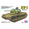 TAMIYA maquette militaire 35372 Char Lourd Ruse KV-1 1/35