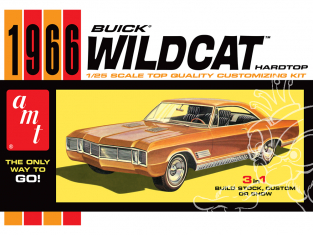 AMT maquette voiture 1175 1966 Buick Wildcat 1/25