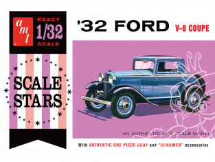 AMT maquette voiture 1181 1932 Ford Scale Stars 1/32
