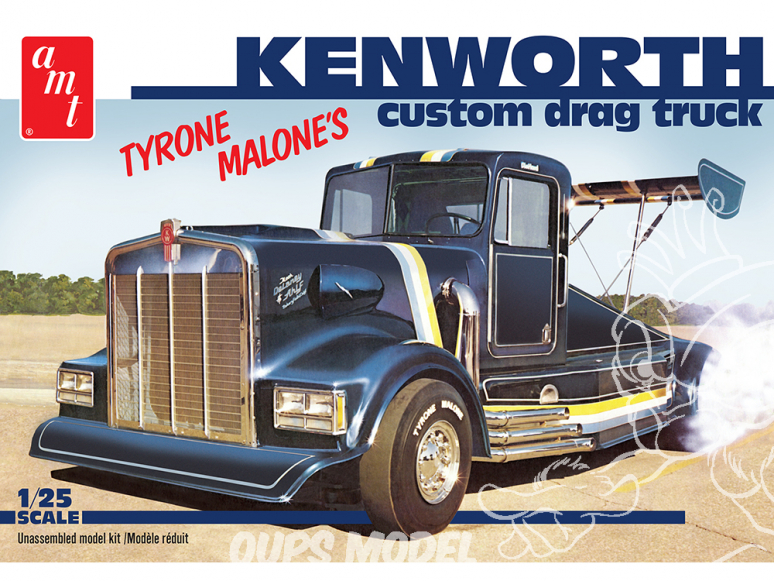 AMT maquette camion 1157 Kenworth Custom Drag Truck (Tyrone Malone) 1/25