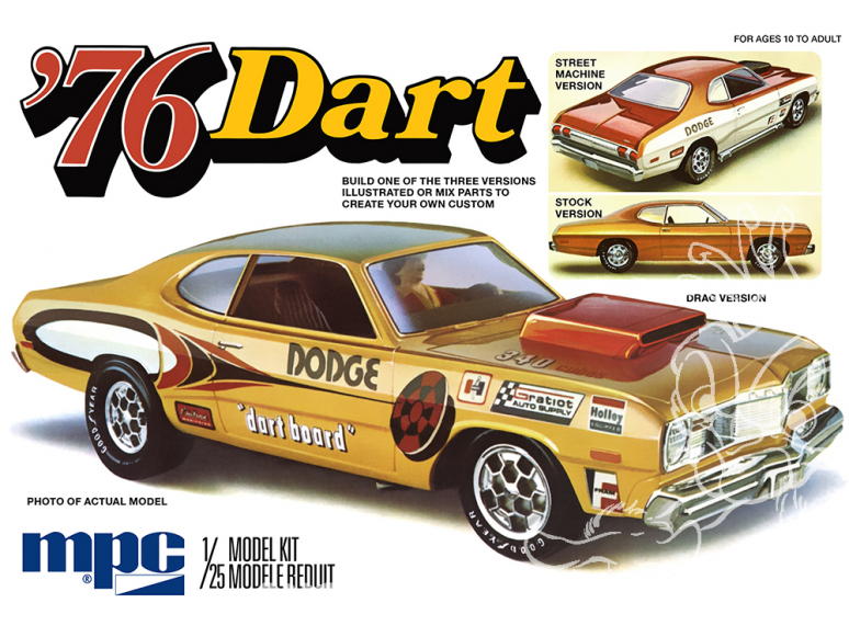 MPC maquette voiture 925 1976 Dodge Dart Sport 1/25