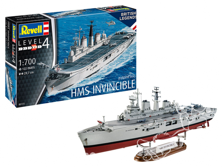 revell maquette bateau 05172 HMS Invincible (Falkland War) 1/700