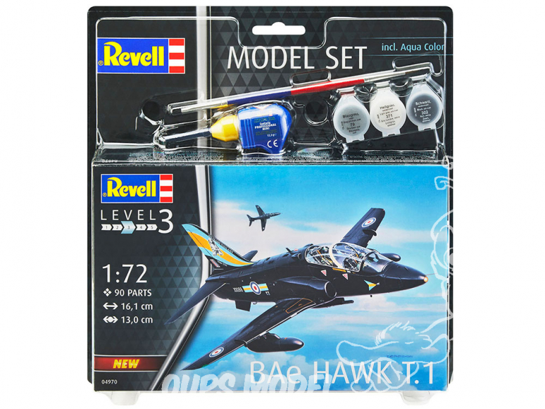 Revell maquette avion 04970 BAe Hawk T.1 1/72