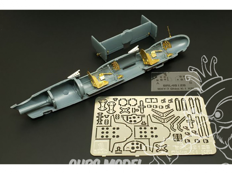 Brengun kit d'amelioration avion BRL48128 Ohka MXY7-K1 KAI two seats kit brengun 1/48