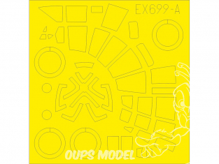 Eduard Express Mask EX699 Heinkel He 111Z TFace Icm 1/48