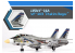 Academy maquette avion 12563 USN F-14A VF-143 &quot;Pukin Dogs&quot; 1/72