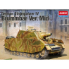 Academy maquettes militaire 13525 German Strumpanzer IV Brummbar Ver.Mid 1/35