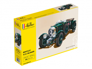 HELLER maquette voiture 80722 Bentley 4.5 Blower 1/24