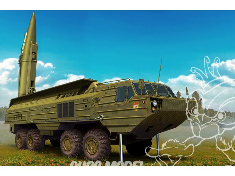 Hobby Boss maquette militaire 82926 camion 9K714 OKA avec Missile soviétique SS-23 "Spider" 1/72